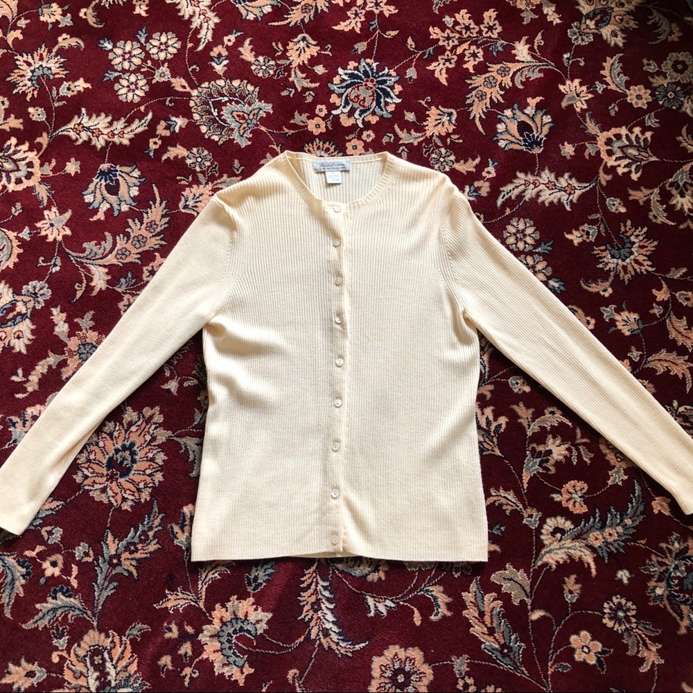 Brooks Brothers wool cardigan